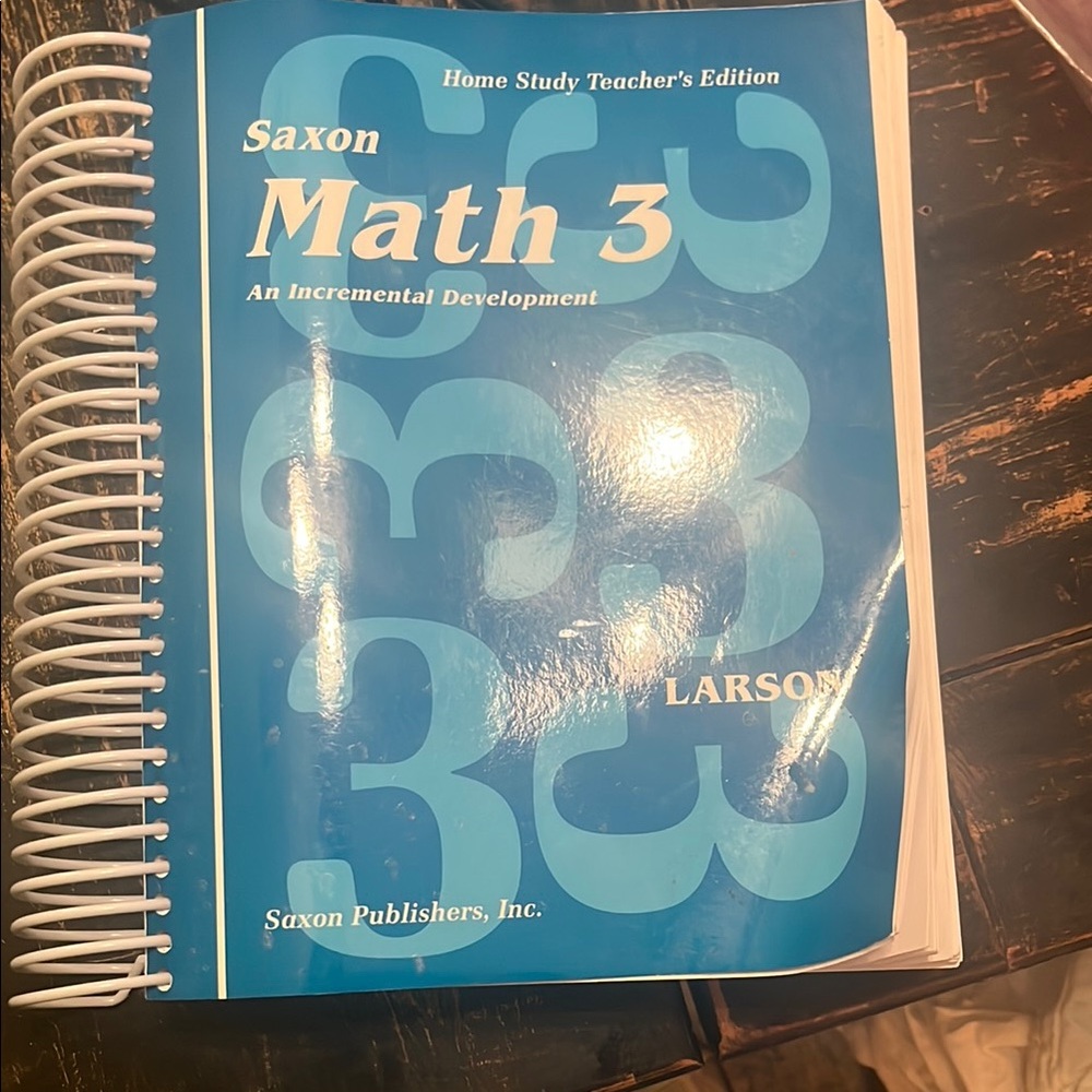 Math 3 Teacher's Edition - Blue